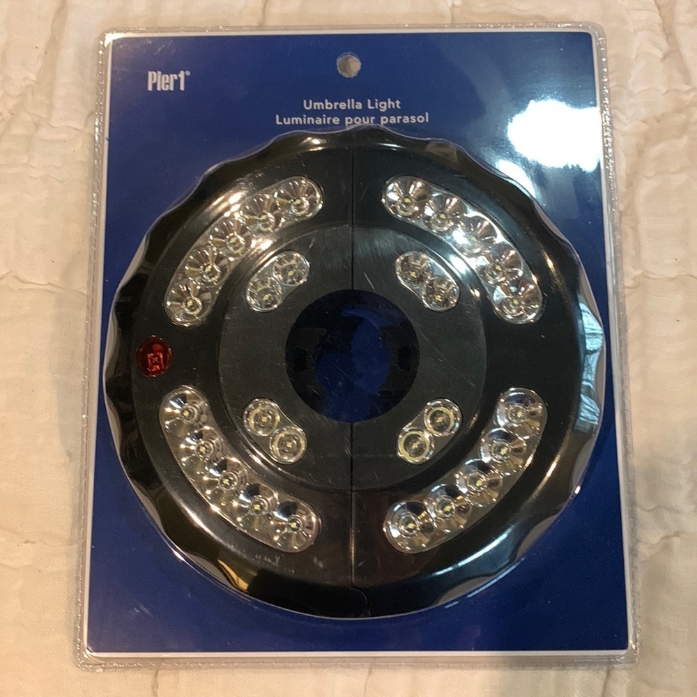 NWT Pier 1 Umbrella Light